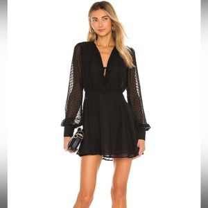 Lovers and Friends Easton Dress in Black